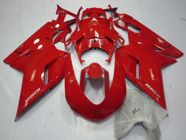 07-14 Rouge 1098 Ducati 848 1098 1198 Carénage 07-14 Rouge 1098 Ducati 848 1098 1198 Carénage