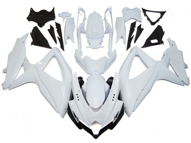 08-10 Blanc Brillant Brillant GSXR 600-750 Carénage
