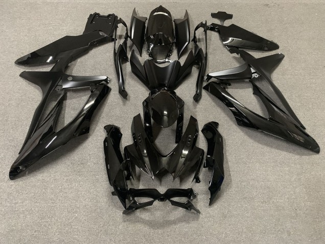 08-10 Noir Brillant GSXR 600-750 Carénage 08-10 Noir Brillant GSXR 600-750 Carénage