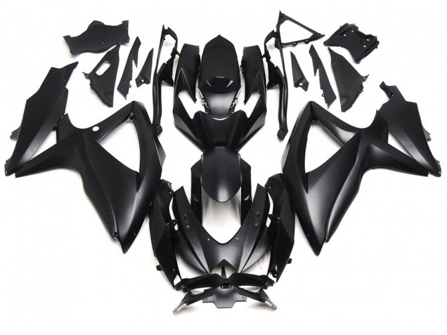 08-10 Noir Mat Profond GSXR 600-750 Carénage 08-10 Noir Mat Profond GSXR 600-750 Carénage