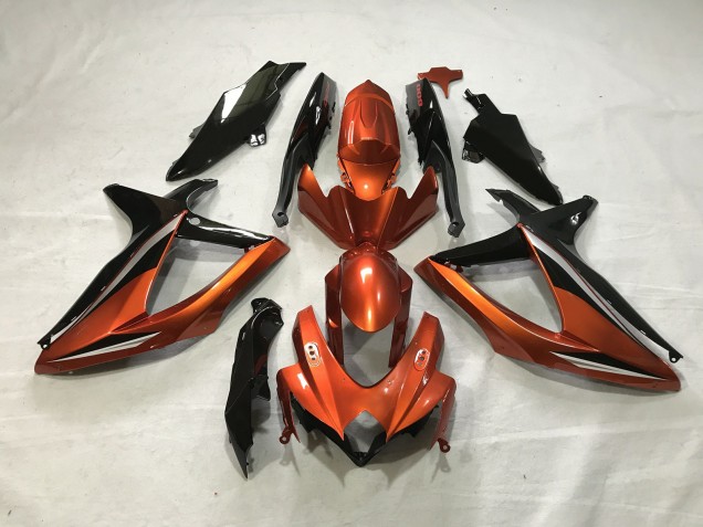 08-10 Orange Brûlée GSXR 600-750 Carénage 08-10 Orange Brûlée GSXR 600-750 Carénage