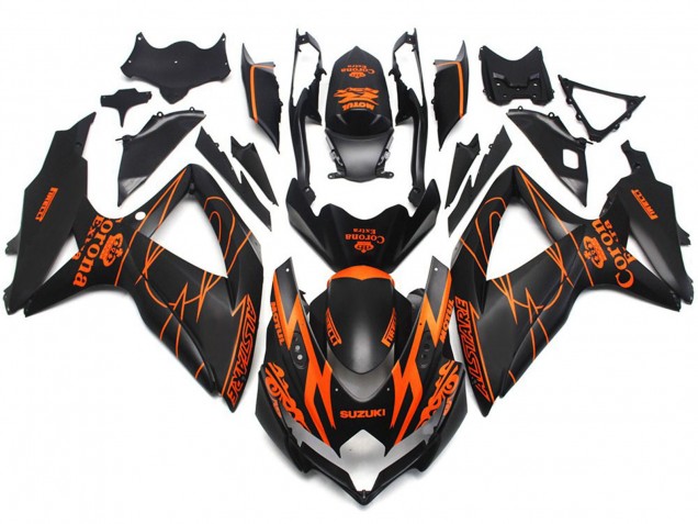 08-10 Spécial Matte Corona Personnalisé GSXR 600-750 Carénage