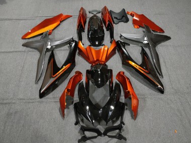 08-10 Style Orange Brûlé OEM GSXR 600-750 Carénage