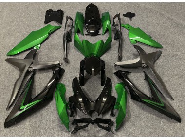 08-10 Vert Brillant & Vert R GSXR 600-750 Carénage