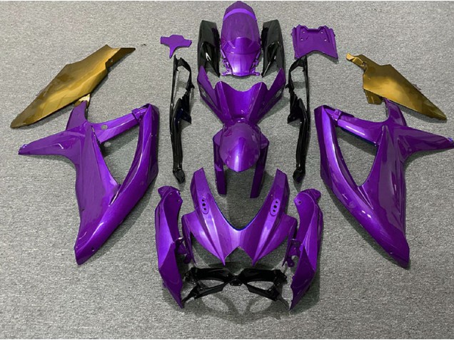 08-10 Violet & Or GSXR 600-750 Carénage