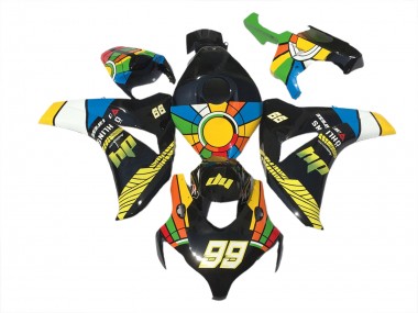 08-11 99 Multicolores CBR1000RR Carénage