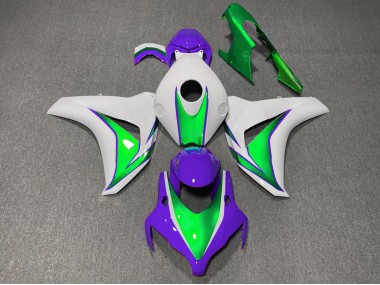 08-11 Le Joker Vert & Violet Gloss CBR1000RR Carénage