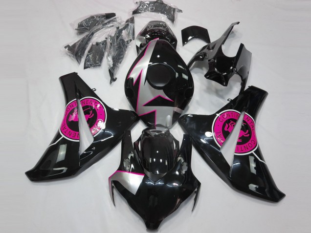 08-11 Noir Brillant & Rose CBR1000RR Carénage
