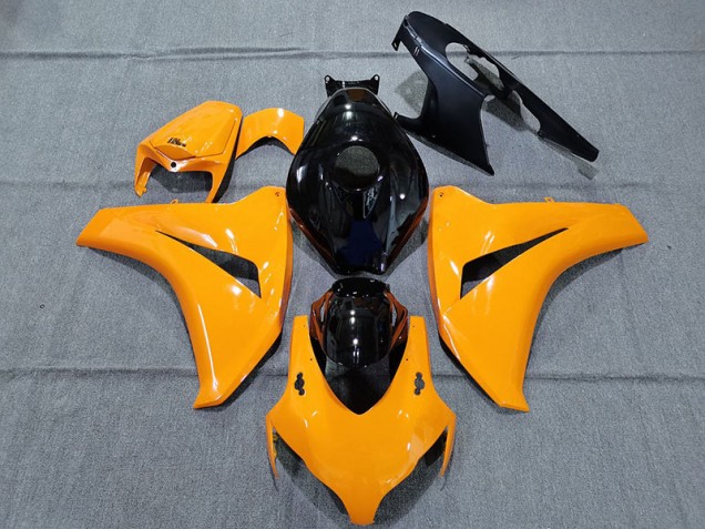 08-11 Orange Brillant & Noir CBR1000RR Carénage