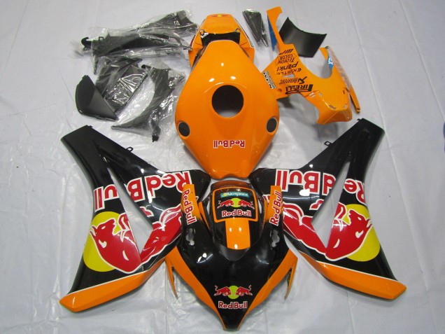 08-11 Orange RougeTaureau CBR1000RR Carénage 08-11 Orange RougeTaureau CBR1000RR Carénage