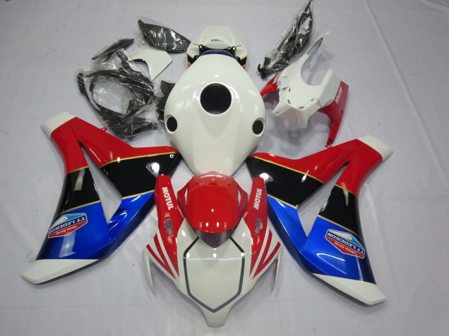 08-11 Rouge Bleu & Noir CBR1000RR Carénage