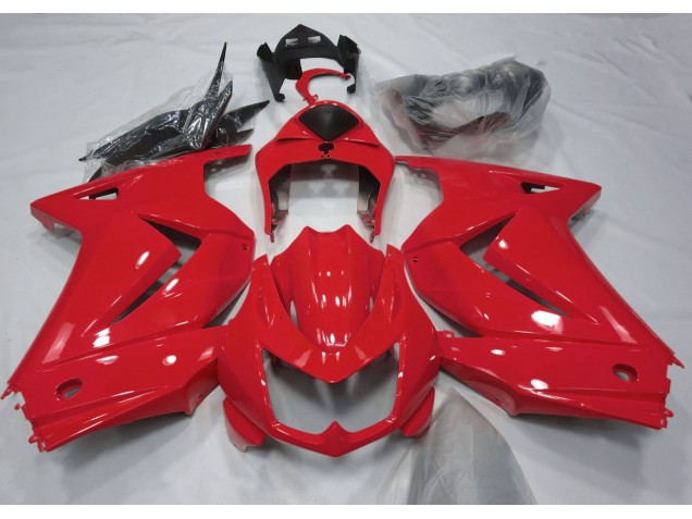 08-12 Rouge Brillant Ninja 250 Carénage 08-12 Rouge Brillant Ninja 250 Carénage