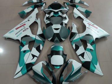 08-16 Neige Verte Écume De Mer Camo R6 Carénage