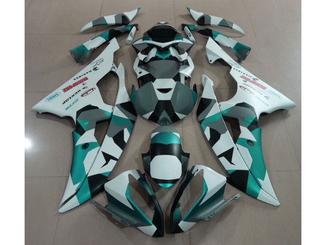 08-16 Neige Verte Écume De Mer Camo R6 Carénage