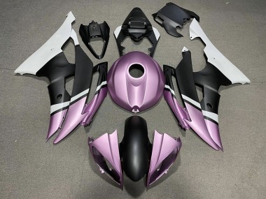 08-16 Noir Mat & Violet Clair R6 Carénage