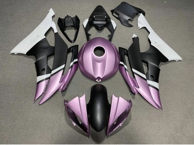 08-16 Noir Mat & Violet Clair R6 Carénage