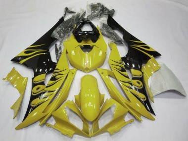 08-16 Stile Fiamma Giallo R6 Carénage
