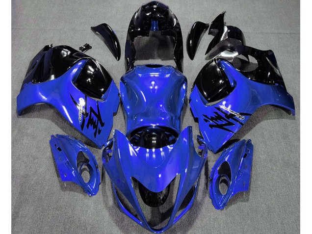 08-20 Bleu Brillant & Noir GSXR 1300 Carénage