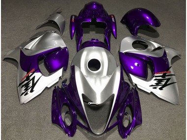 08-20 Violet Brillant & Argent GSXR 1300 Carénage