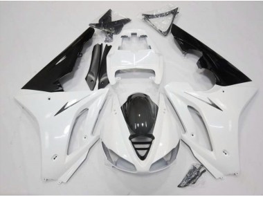 09-12 Blanc Brillant Daytona 675 Carénage