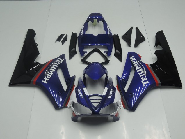 09-12 Bleu & Rouge Brillant Daytona 675 Carénage 09-12 Bleu & Rouge Brillant Daytona 675 Carénage