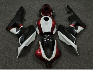 09-12 Course Rouge & Noir CBR600RR Carénage