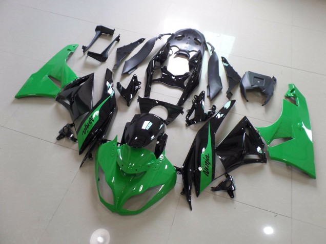 09-12 Ninja Noir Vert ZX6R Carénage 09-12 Ninja Noir Vert ZX6R Carénage