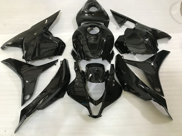 09-12 Noir Brillant CBR600RR Carénage 09-12 Noir Brillant CBR600RR Carénage