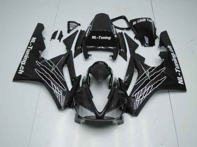 09-12 Noir Brillant (Personnalisé) Daytona 675 Carénage
