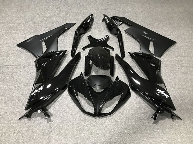09-12 Noir Brillant ZX6R Carénage