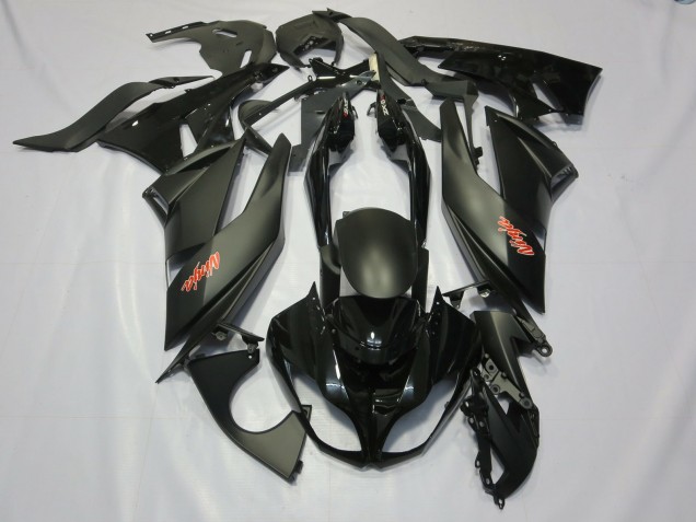 09-12 Noir ZX6R Carénage