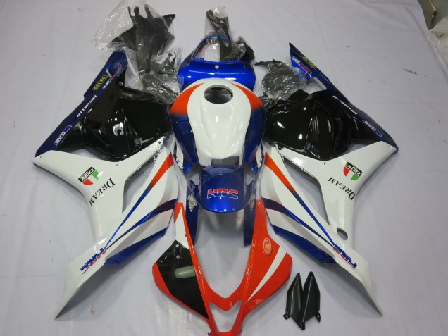 09-12 Orange & Bleu CBR600RR Carénage
