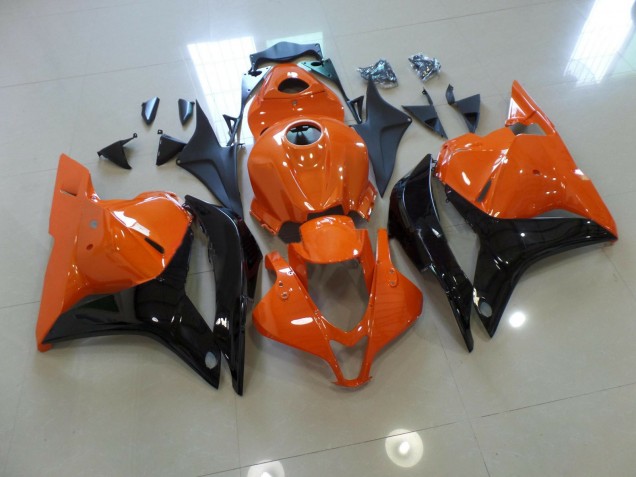 09-12 Orange & Noir CBR600RR Carénage