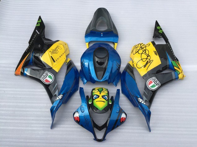 09-12 Requin Bleu CBR600RR Carénage 09-12 Requin Bleu CBR600RR Carénage