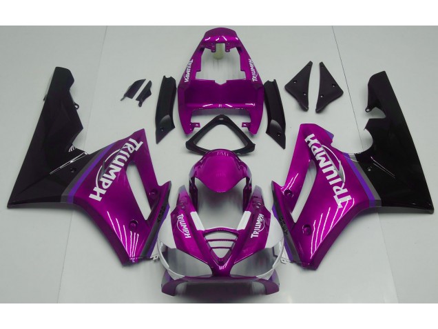 09-12 Rose Vif Brillant Daytona 675 Carénage