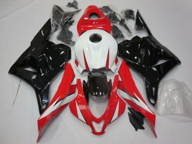 09-12 Rouge Brillant Blanc & Noir CBR600RR Carénage