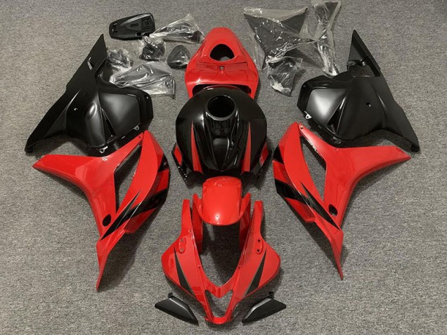 09-12 Rouge & Noir Mat CBR600RR Carénage