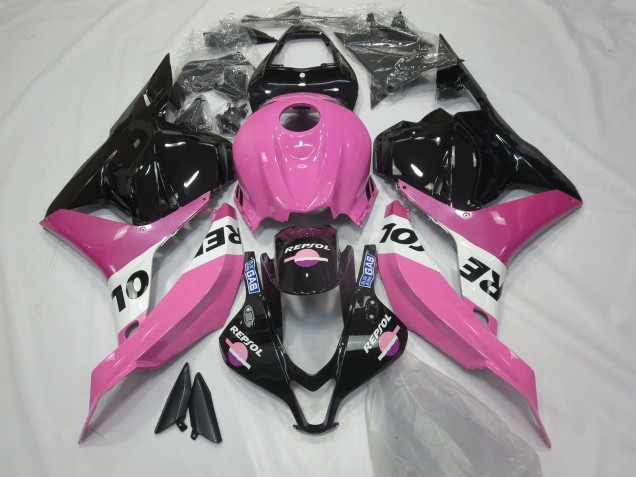 09-12 Spécial Rose Repsol CBR600RR Carénage 09-12 Spécial Rose Repsol CBR600RR Carénage