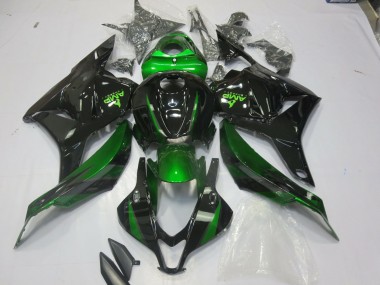 09-12 Spécial Vert Brillant Noir CBR600RR Carénage