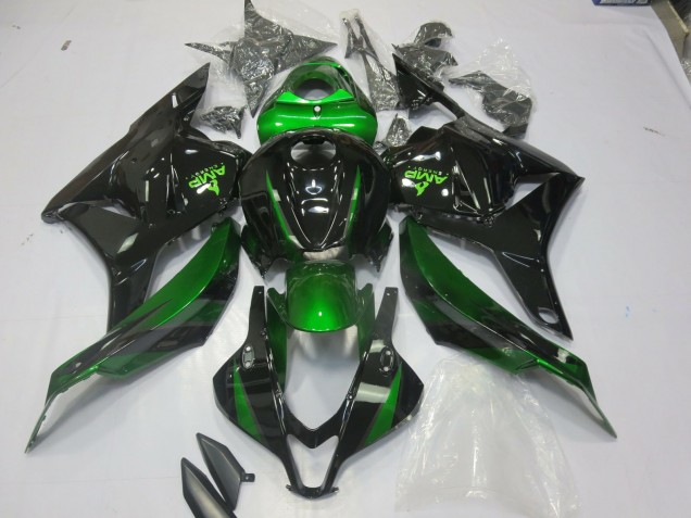 09-12 Spécial Vert Brillant Noir CBR600RR Carénage 09-12 Spécial Vert Brillant Noir CBR600RR Carénage