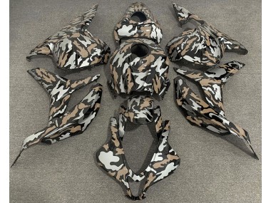 09-12 Tan & Argent Camo CBR600RR Carénage