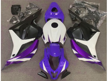 09-12 Violet Brillant Blanc & Violet CBR600RR Carénage