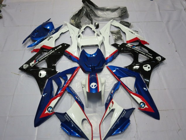 09-14 Alien Bleu & Blanc S1000RR Carénage 09-14 Alien Bleu & Blanc S1000RR Carénage