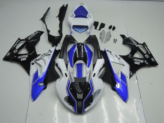 09-14 Alien Bleu & Blanc S1000RR Carénage