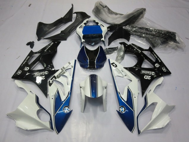 09-14 Alien Bleu & Blanc S1000RR Carénage