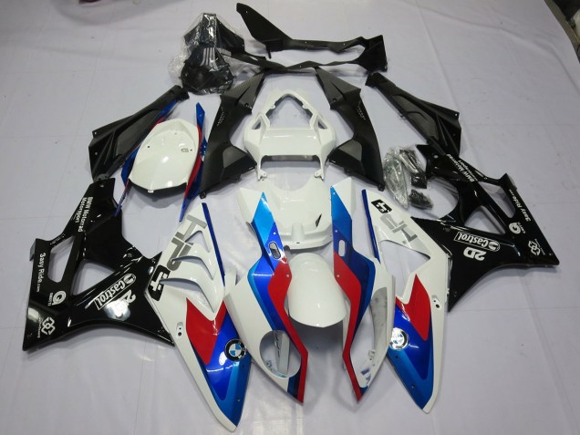 09-14 Alien Bleu & Blanc S1000RR Carénage 09-14 Alien Bleu & Blanc S1000RR Carénage