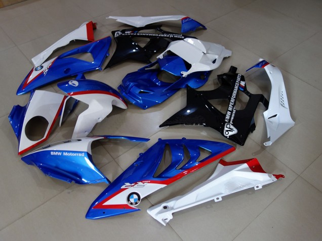 09-14 Alien Bleu & Blanc S1000RR Carénage 09-14 Alien Bleu & Blanc S1000RR Carénage
