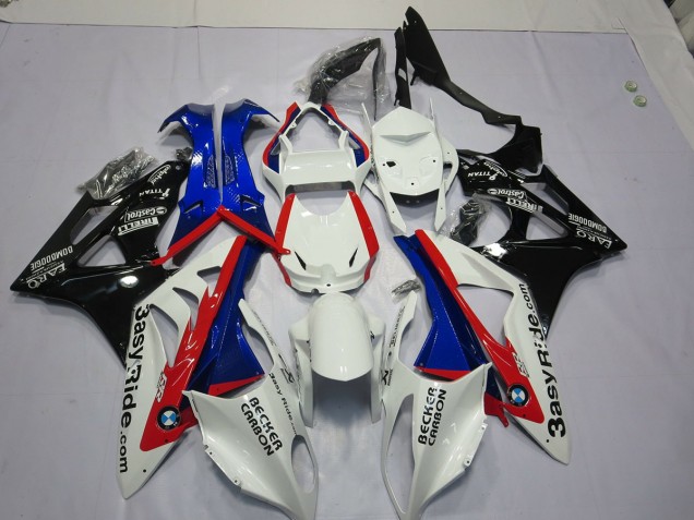 09-14 Alien Bleu & Blanc S1000RR Carénage 09-14 Alien Bleu & Blanc S1000RR Carénage