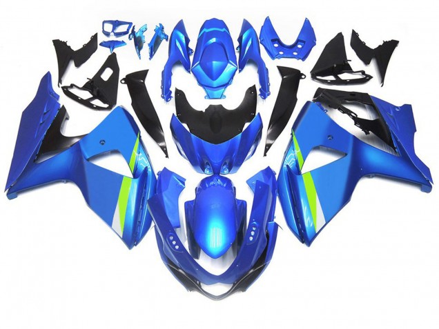 09-16 Bleu Mat GSXR 1000 Carénage 09-16 Bleu Mat GSXR 1000 Carénage