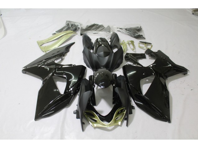 09-16 Noir Brillant Argent Mat GSXR 1000 Carénage